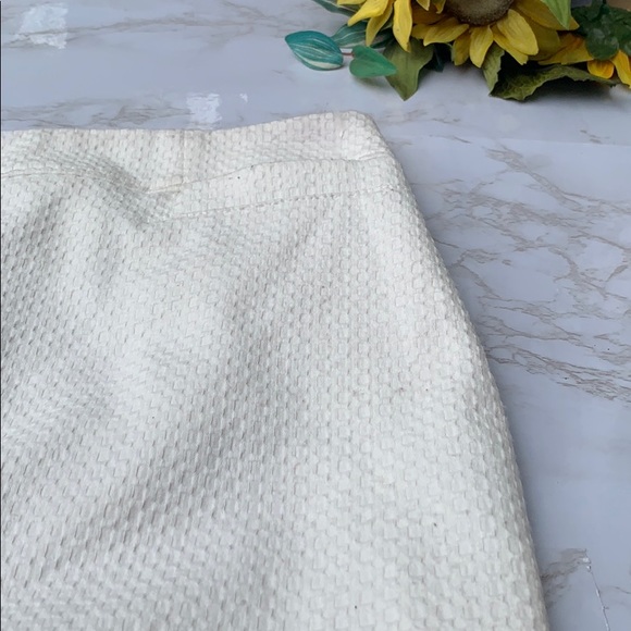 Jacob White Pencil Skirt, size 2 - Picture 5 of 5